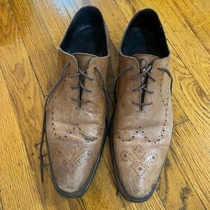 Johnston&Murphy Brown Leather Dress Shoes